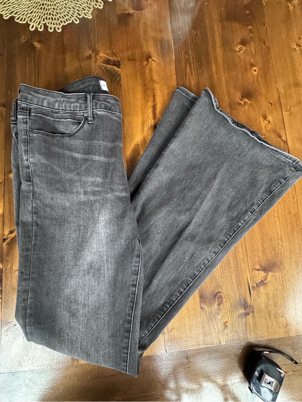 Articles Of Society Charcoal Flare Jeans sz 31